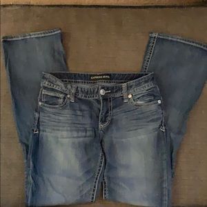 Express Bootcut Low-rise Jeans